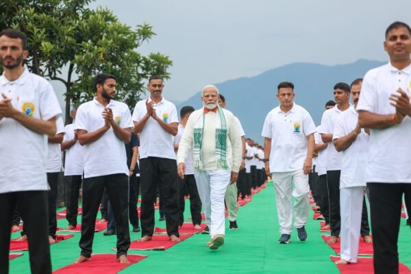 PM Modi’s Grand Celebration of International Day of Yoga in Srinagar
