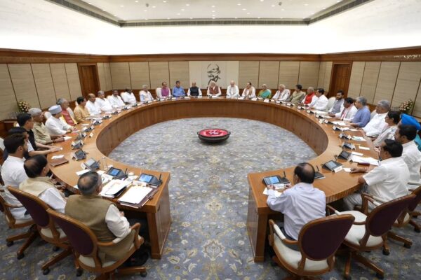 New Government Takes Charge: PM Modi Leads First Cabinet Meeting