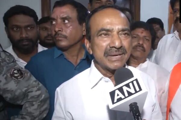 BJP MP Eatala Rajender Responds to Kavitha’s Merger Remark: Says BJP Operates Through Internal Democratic Process